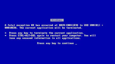 Windows BSoD niet door patch, maar door malware