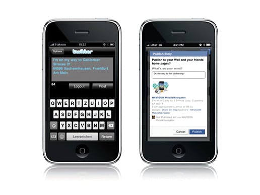 Nieuwe Navigon Mobile Navigator voor iPhone 