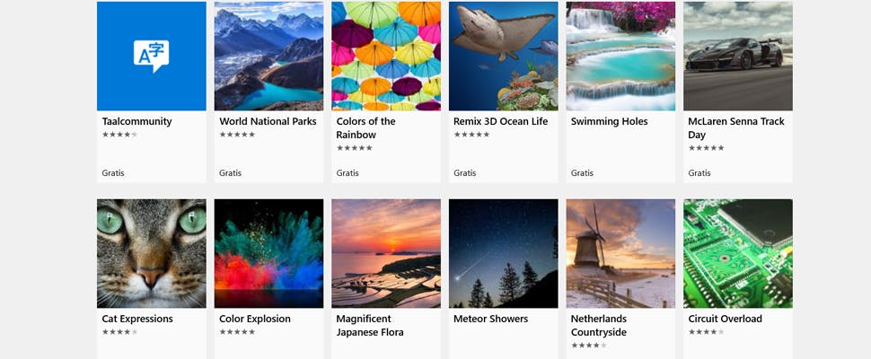 Gratis Windows 10 wallpapers downloaden en instellen