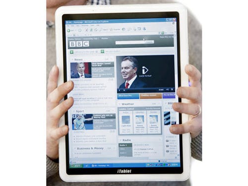 iTablet aangekondigd, maar niet van Apple