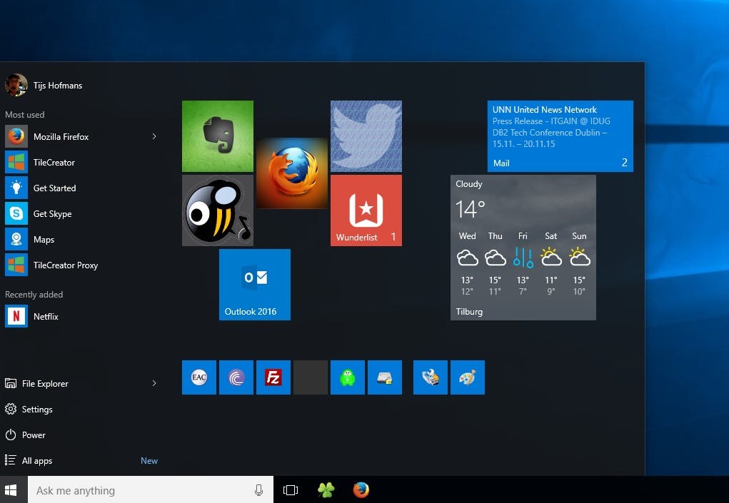 Maak mooiere tegels in het startmenu van Windows 10