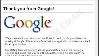 Werken bij Google misbruikt door spammers