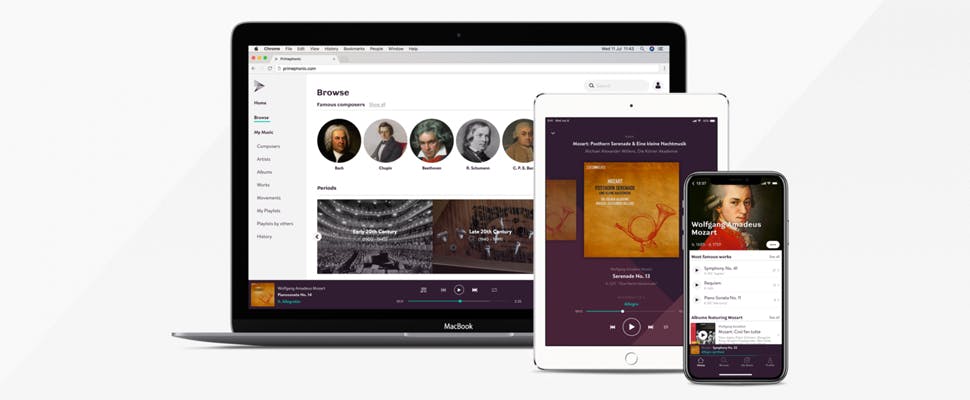 Primephonic is streamingdienst voor klassieke muziek