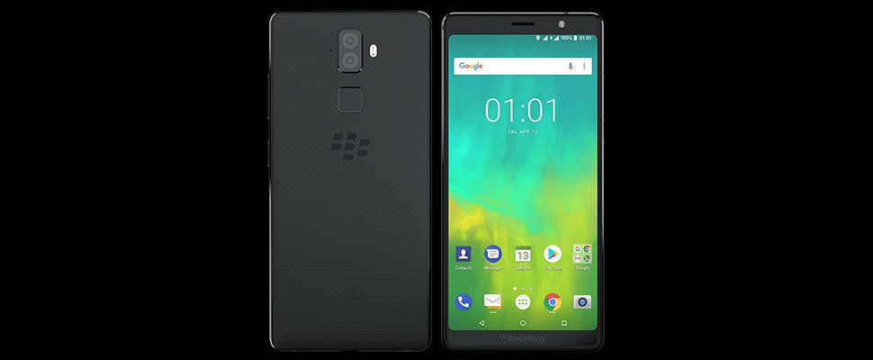 Toetsenbordloze BlackBerry Evolve onthuld