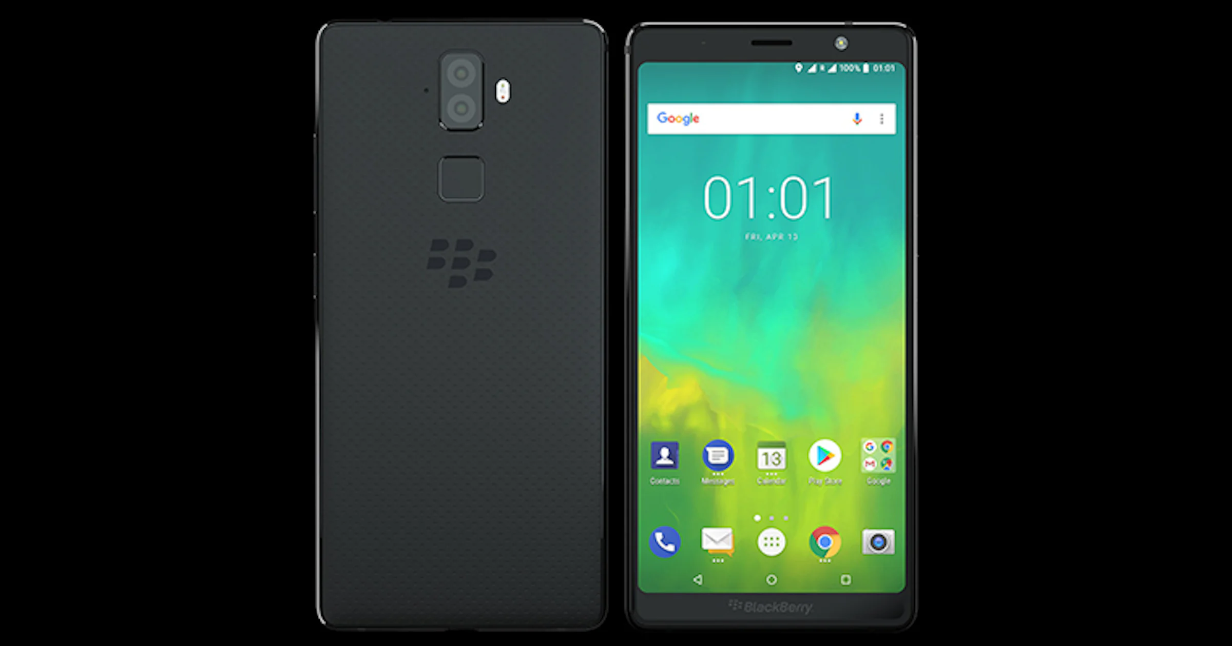Toetsenbordloze BlackBerry Evolve onthuld