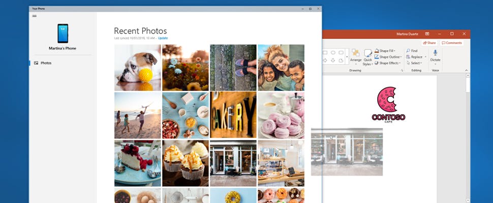 Smartphone-foto's in oogwenk overzetten met nieuwe Windows 10-functie
