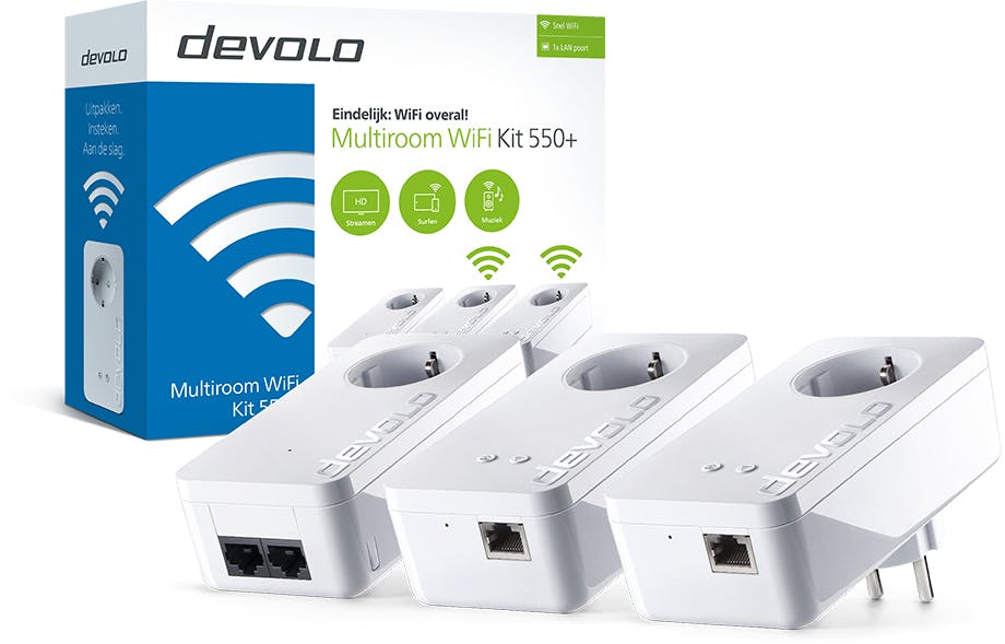 Overal wifi dankzij devolo Powerline