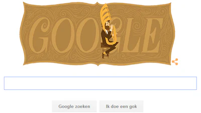 201e verjaardag van Adolphe Sax gevierd door Google