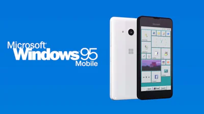 Deze Windows 95-smartphone bestaat helaas niet echt