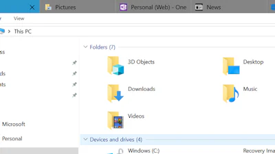 Microsoft stelt tabbladen in Windows 10 uit