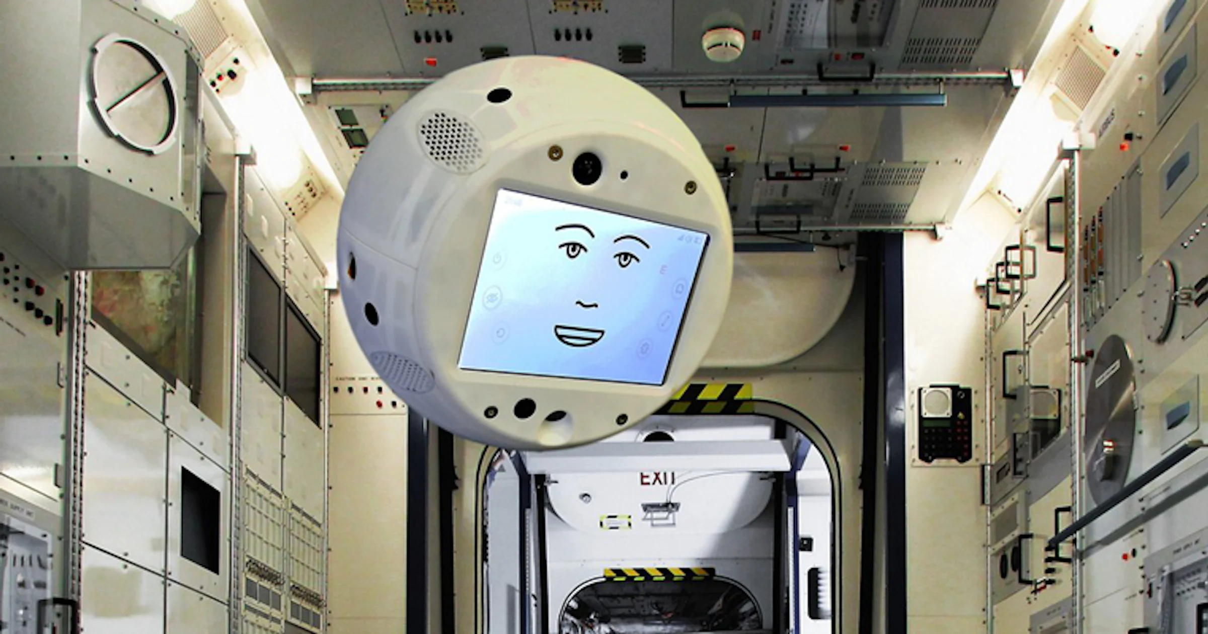 Eerste ruimtemissie voor zwevend robothulpje CIMON