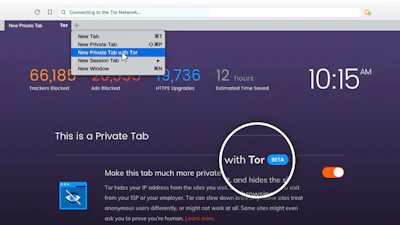 Brave-browser krijgt Tor-integratie in privé-tabbladen