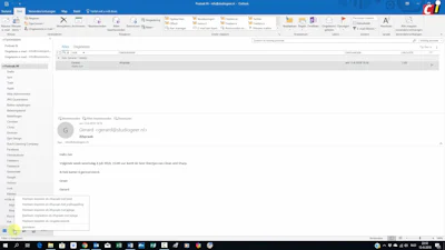 Outlook: e-mail toevoegen aan agenda