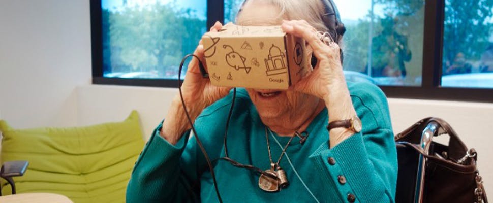 Google gunt 97-jarige vrouw 'blik in de toekomst'
