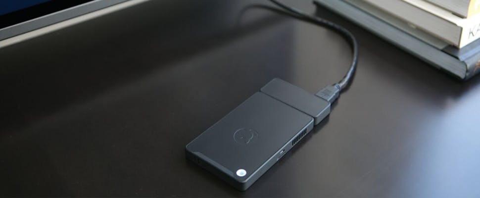 Kangaroo is mini-pc met vingerafdrukscanner