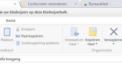 Chrome-tabbladen toevoegen aan Windows Verkenner met Clover