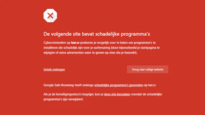 Google geeft extra info bij schadelijke websites