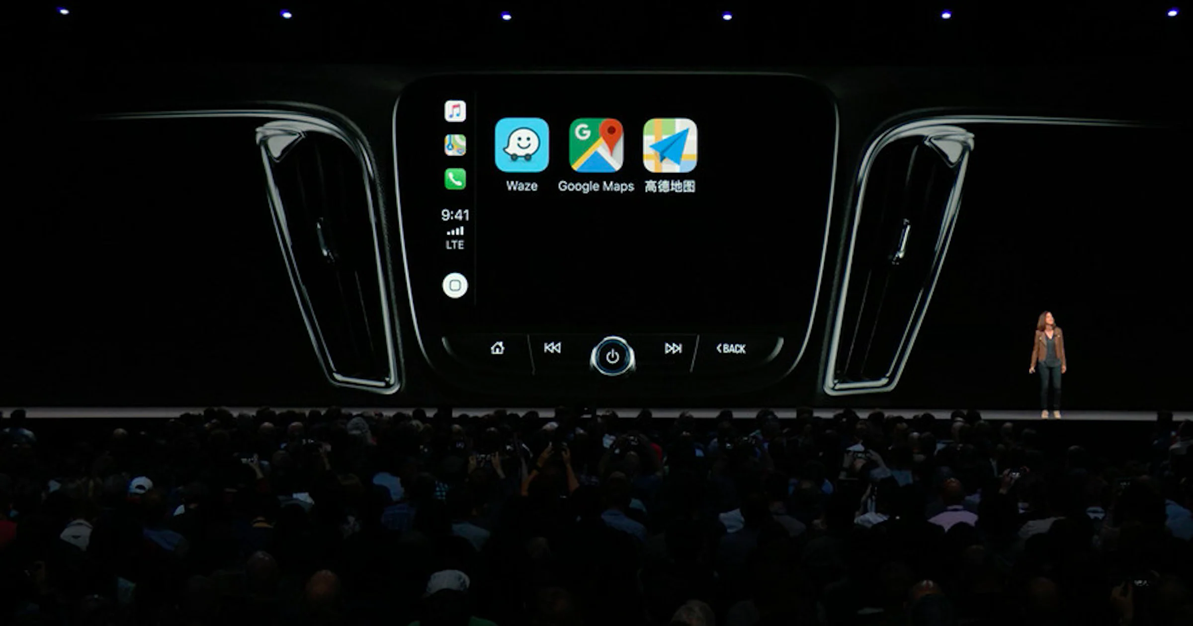 Google Maps komt naar Apple Carplay