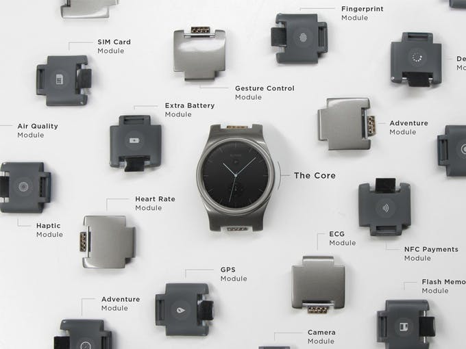 Doe-het-zelf-smartwatch Blocks populair op Kickstarter