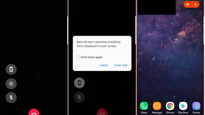 Deel je smartphone-scherm met Google Duo