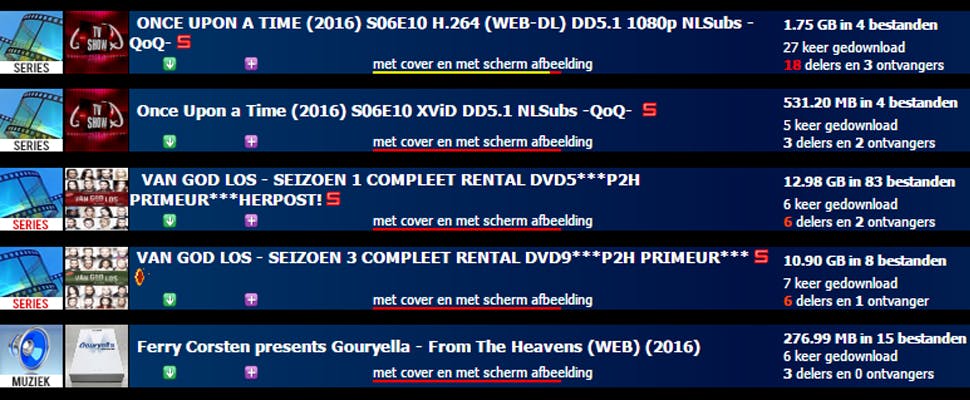 Brein haalt Nederlandse torrentsite uit de lucht