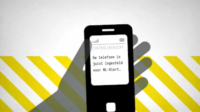 NL-Alert-test niet vlekkeloos verlopen
