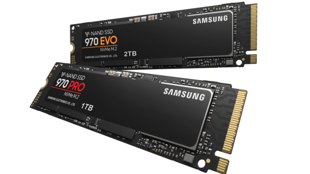 Samsung lanceert SSD 970 EVO en 970 PRO