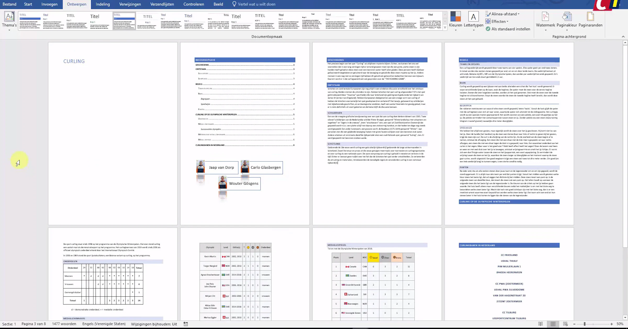 Word 2016: Thema’s gebruiken