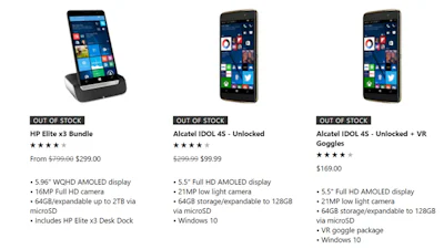 Microsoft is door Windows Phone-voorraad heen