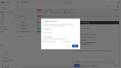 'Gmail krijgt zelfvernietigende berichten'