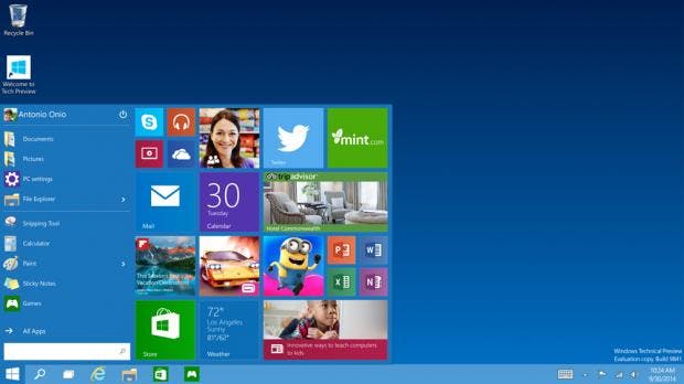 'Windows 10 komt in januari als consumenten-preview'