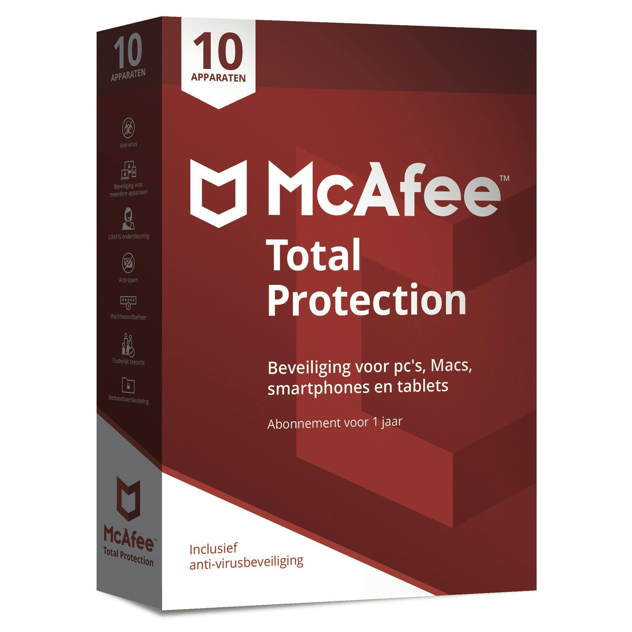 McAfee Total Protection - bescherming voor je hele huis