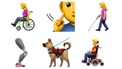 Apple wil emoji voor mensen met beperking