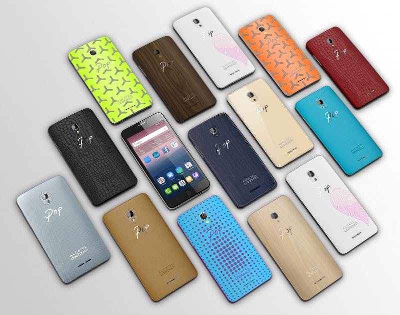 IFA 2015: Pop Star-smartphone heeft cover van spijkerstof