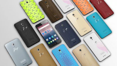 IFA 2015: Pop Star-smartphone heeft cover van spijkerstof