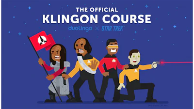 Duolingo’s Klingon-cursus is eindelijk beschikbaar