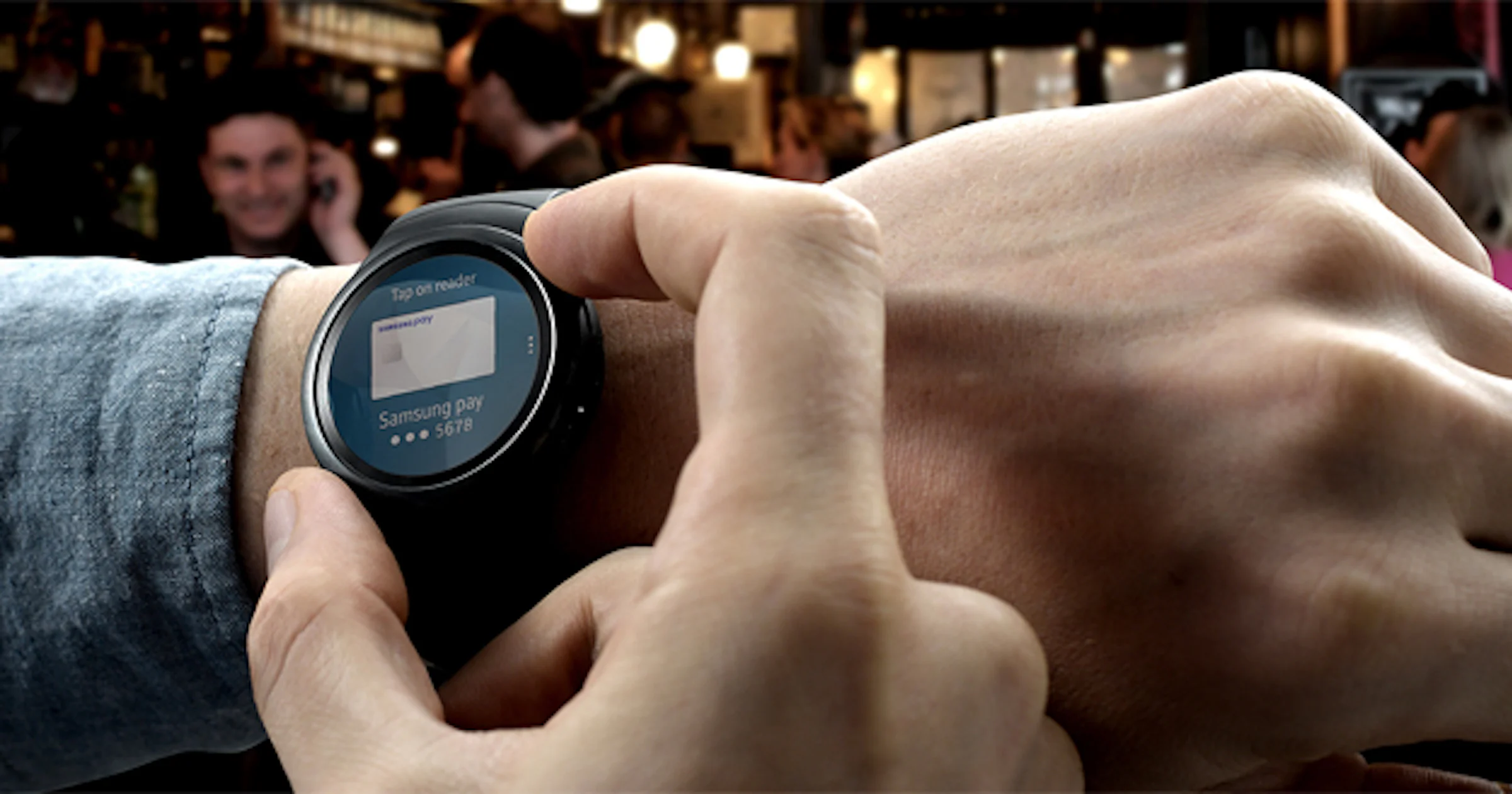 IFA 2015: De Samsung Gear S2 heeft een ronddraaiende rand