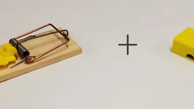 Slimme muizenval voor luie muizenvangers