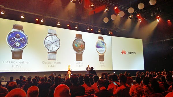 IFA 2015: Chique Huawei Watch komt snel naar Nederland