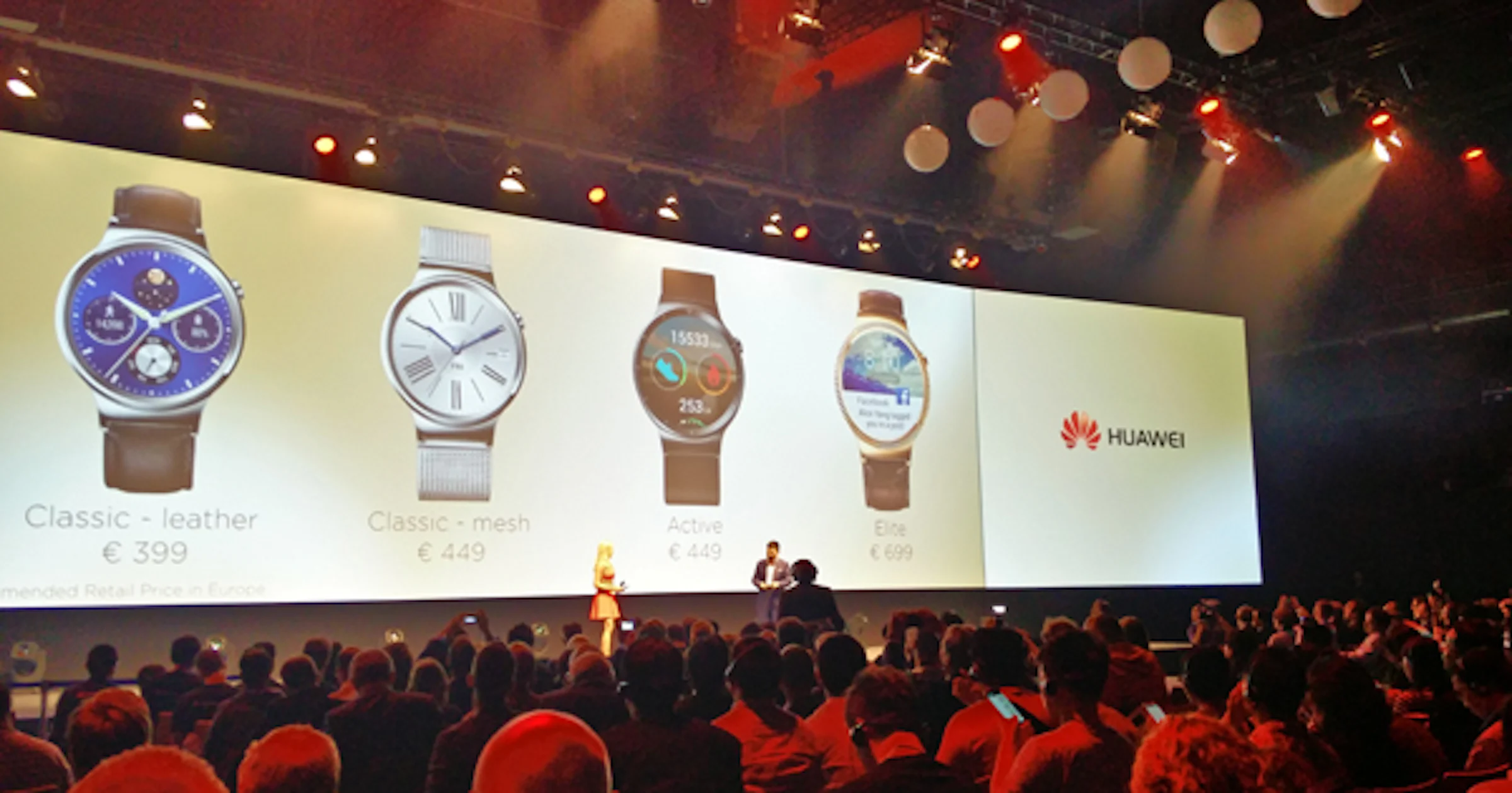 IFA 2015: Chique Huawei Watch komt snel naar Nederland