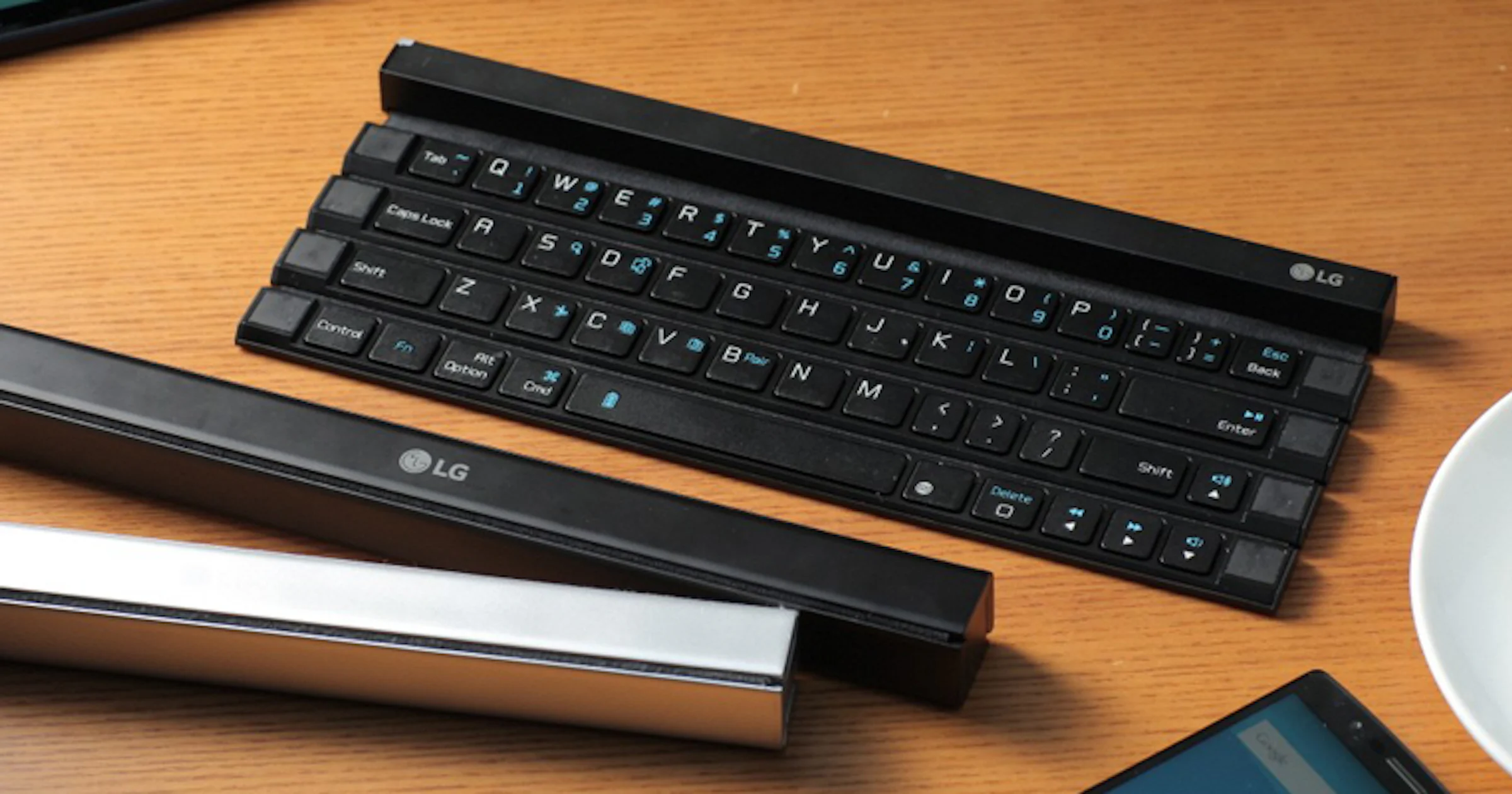 LG onthult oprolbaar toetsenbord Rolly Keyboard