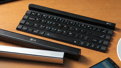 LG onthult oprolbaar toetsenbord Rolly Keyboard