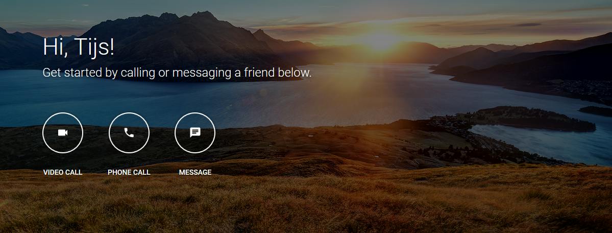 Google maakt aparte web-versie Hangouts