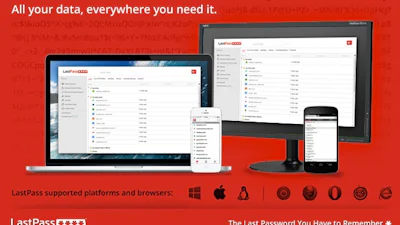 Wachtwoord-app LastPass voortaan gratis op mobiel