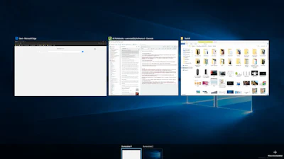 Windows 10: Virtuele bureaubladen en 'Taakweergave'