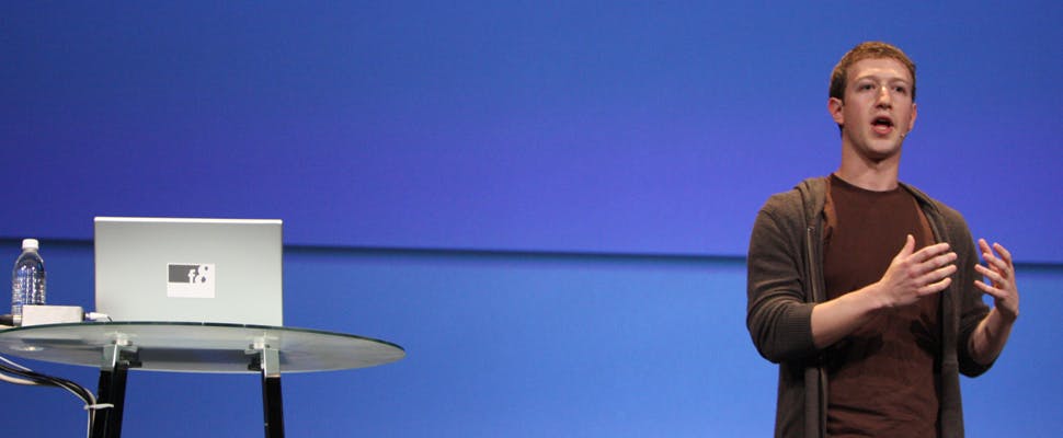 Facebook-baas: 'Toekomst sociale media is telepathie'