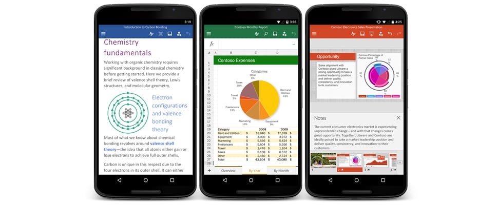Office nu ook voor Android-smartphones te downloaden