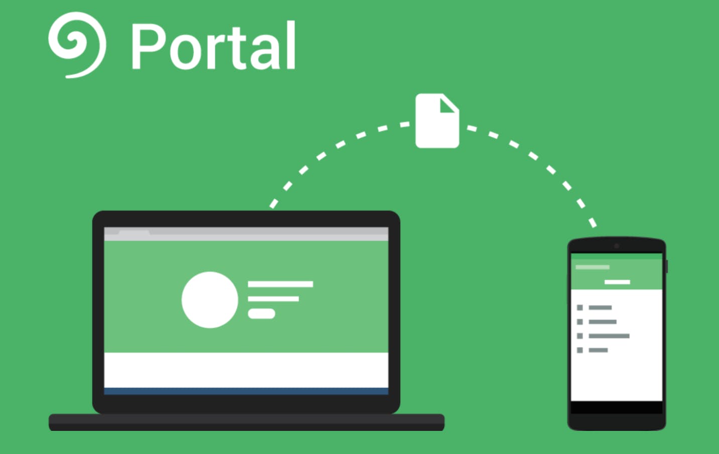 Snel bestanden versturen van je pc naar je smartphone met Portal