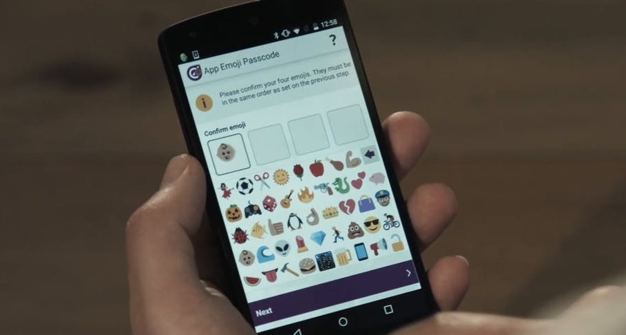 Met dit toetsenbord kun je inloggen met emoji's