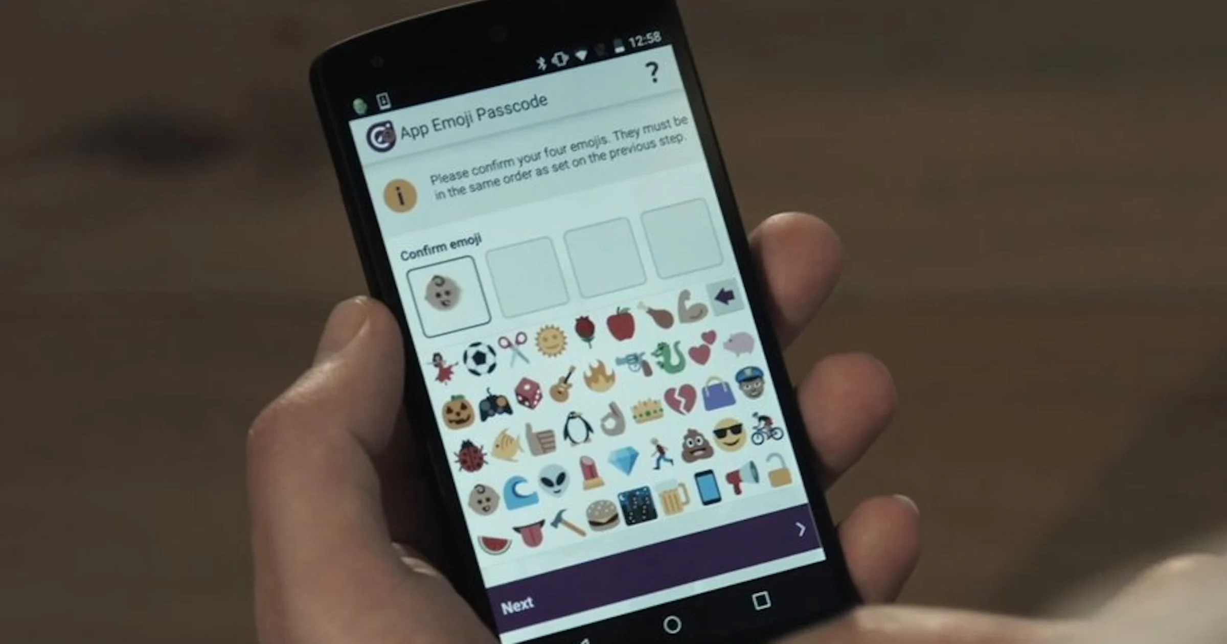 Met dit toetsenbord kun je inloggen met emoji's